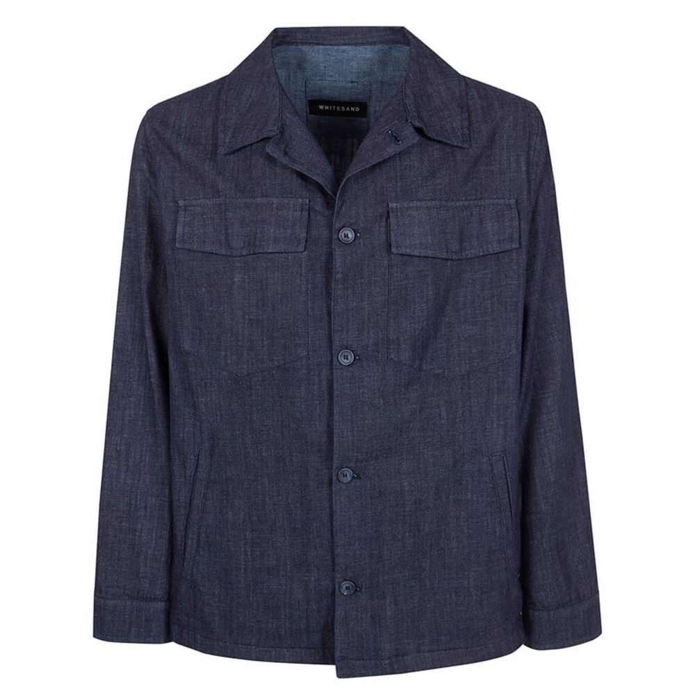 White Sand Men Denim Jacket